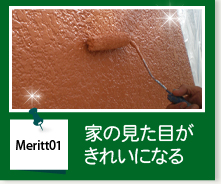 Meritt01 家の見た目がきれいになる